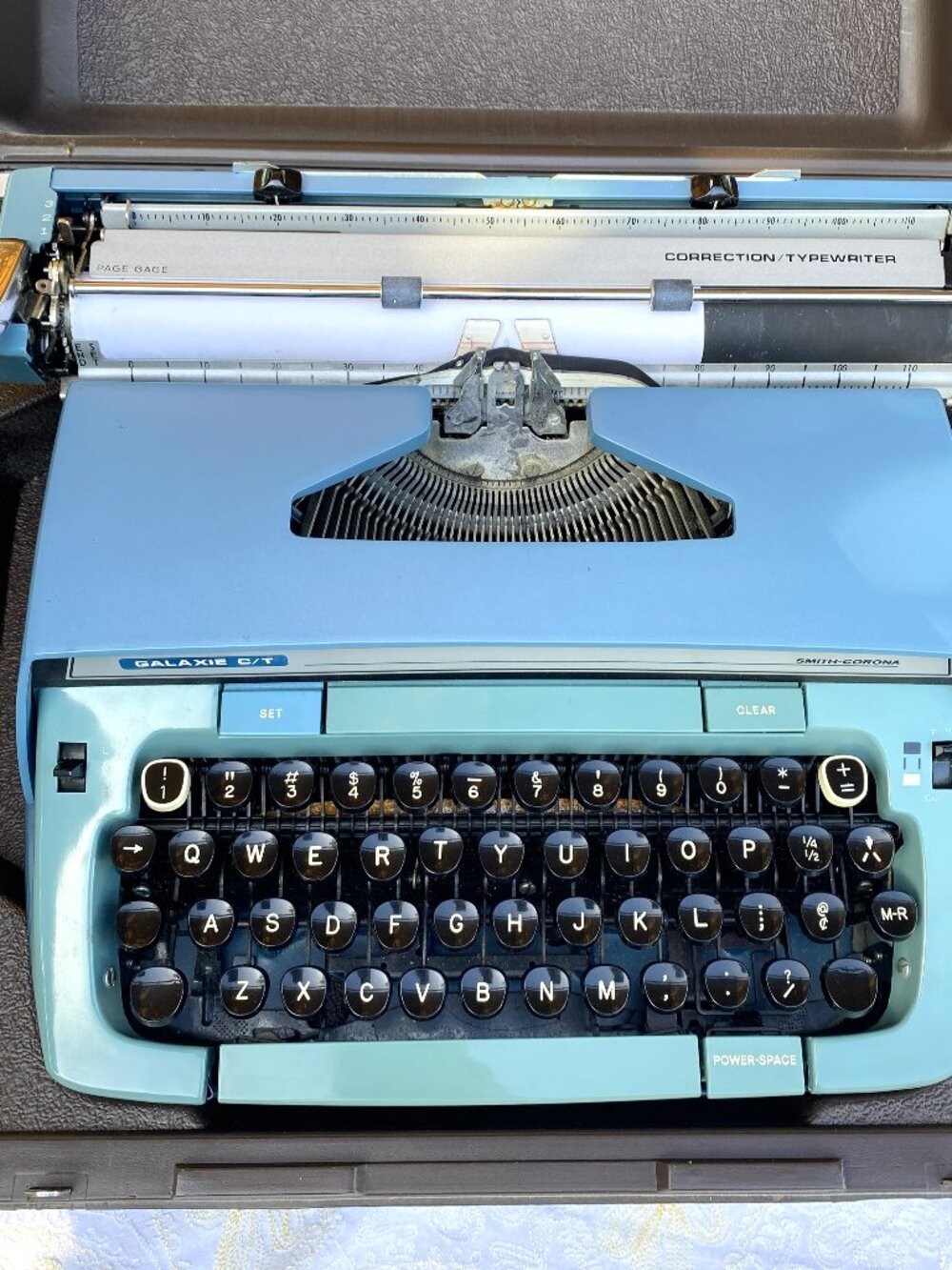 Vintage Smith-Corona Galaxie C/T Correction Typewriter